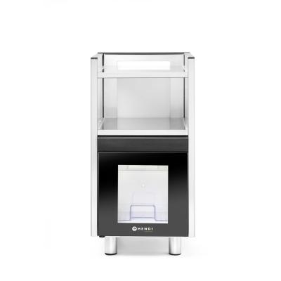 Chladnička na mléko s ohřívačem šálků, HENDI, 3,5L, 230V/168W, 313x442x(H)613mm | 209080
